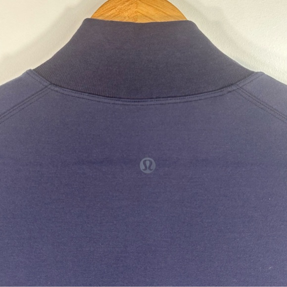 Lululemon Cover Your Tracks Jacket Full Zip Midnight Navy W3BZBS; Women’s Sz 12 - Picture 15 of 16